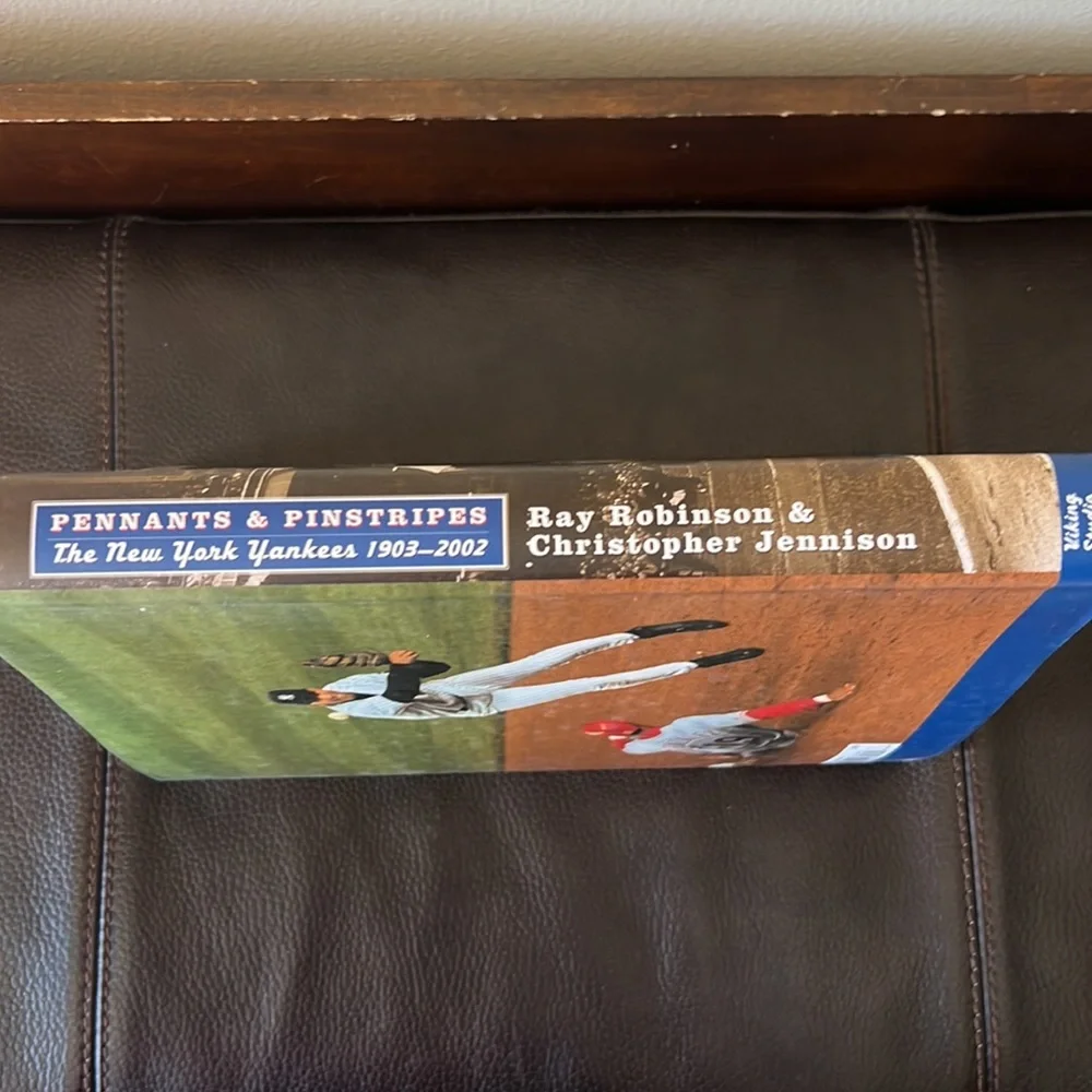 Hardcover “Pennants & Pinstripes The NY Yankees 1903-2002”